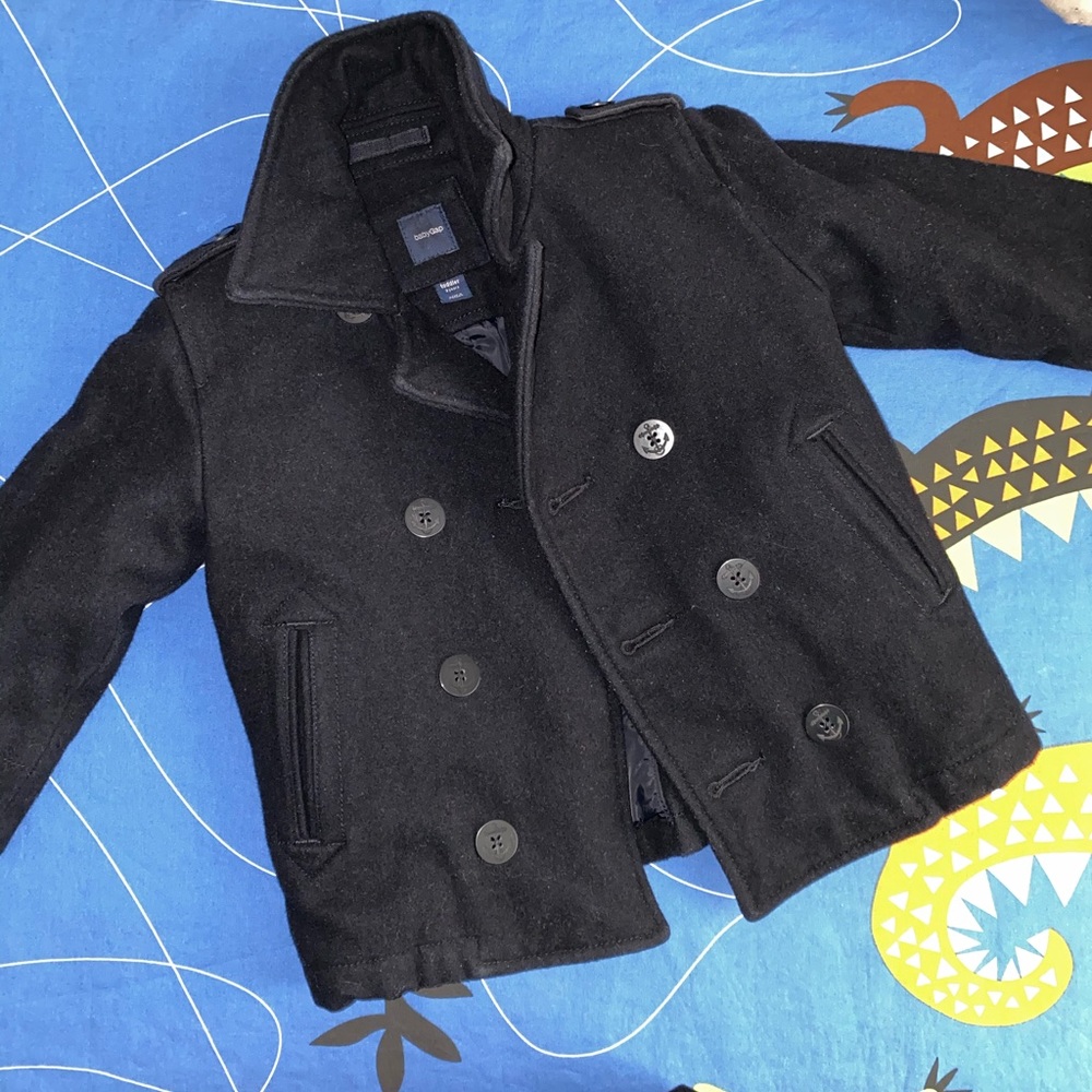 Toddler pea coat
